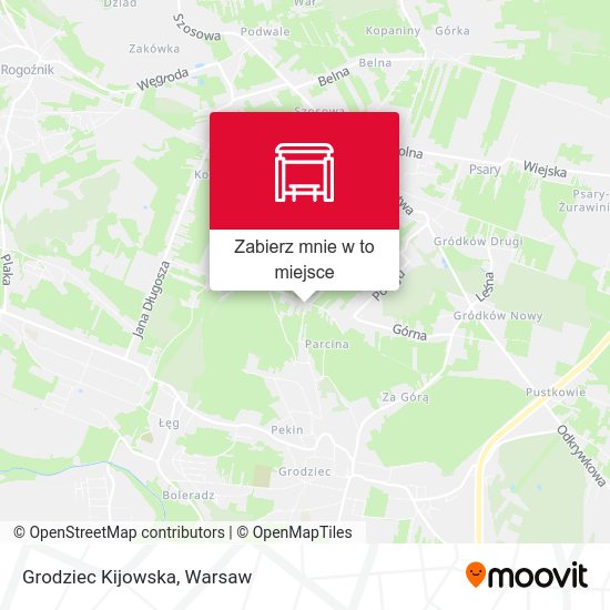 Mapa Grodziec Kijowska