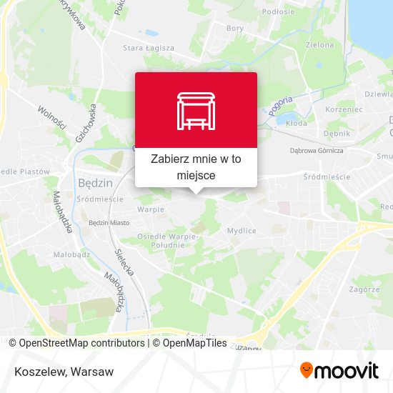 Mapa Koszelew