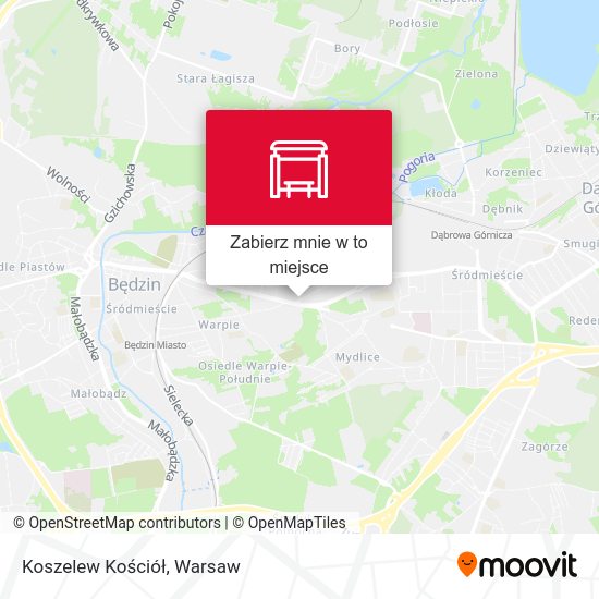 Mapa Koszelew Kościół