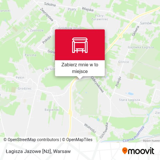 Mapa Łagisza Jazowe [Nż]