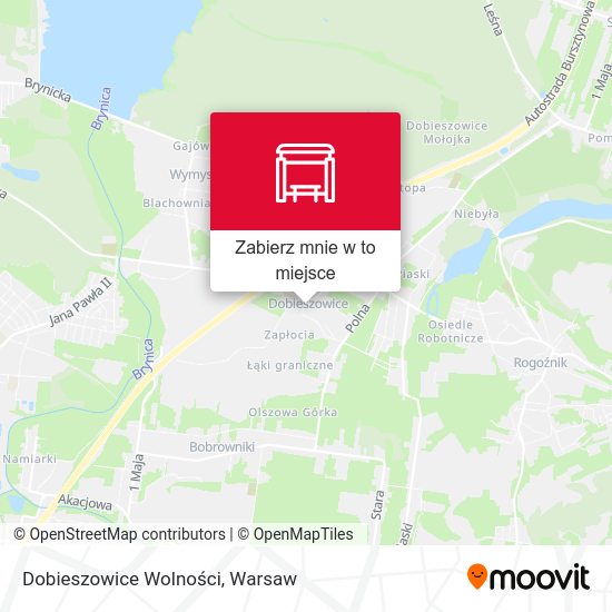 Mapa Dobieszowice Wolności