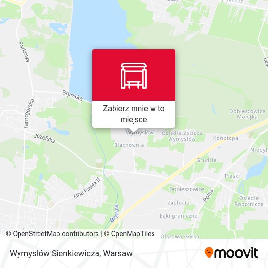 Mapa Wymysłów Sienkiewicza