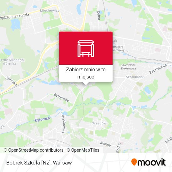 Mapa Bobrek Szkoła [Nż]