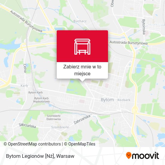 Mapa Bytom Legionów [Nż]