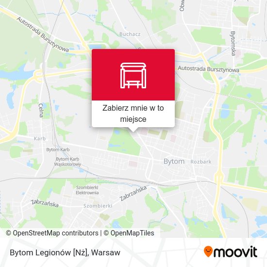 Mapa Bytom Legionów [Nż]