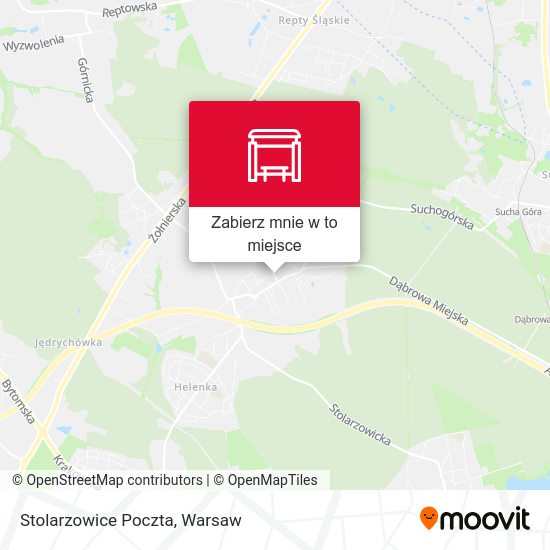 Mapa Stolarzowice Poczta