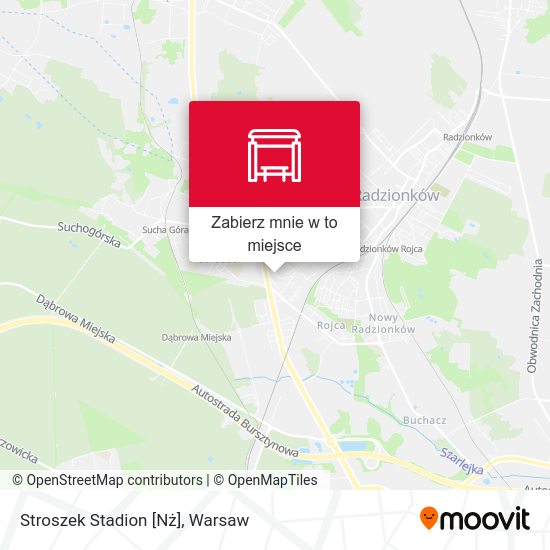 Mapa Stroszek Stadion [Nż]