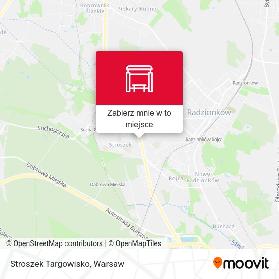 Mapa Stroszek Targowisko