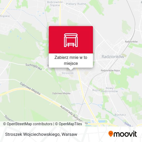 Mapa Stroszek Wojciechowskiego