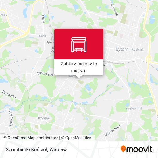 Mapa Szombierki Kościół