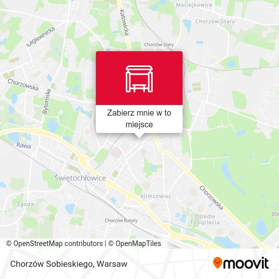 Mapa Chorzów Sobieskiego