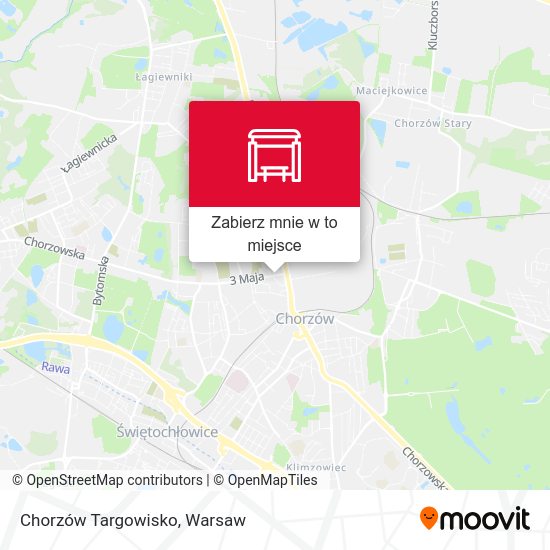 Mapa Chorzów Targowisko