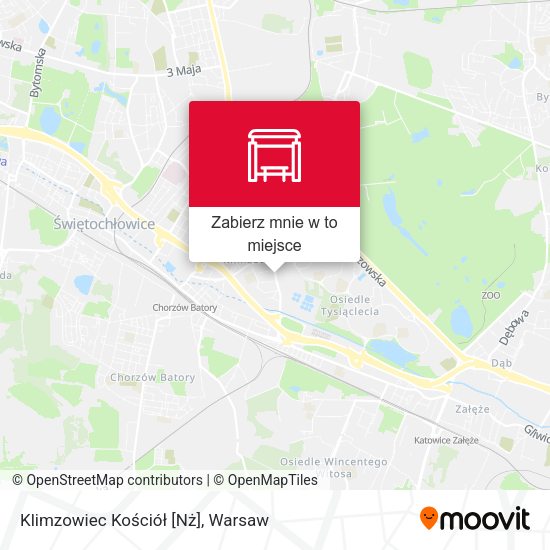 Mapa Klimzowiec Kościół [Nż]