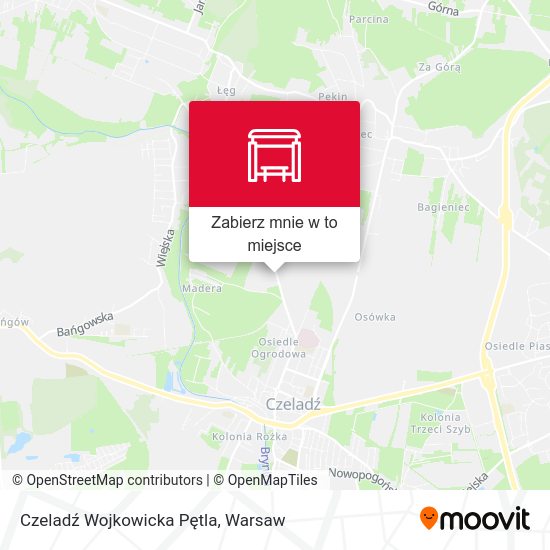 Mapa Czeladź Wojkowicka Pętla