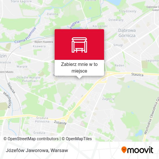 Mapa Józefów Jaworowa