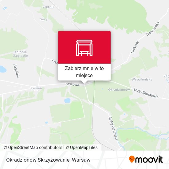 Mapa Okradzionów Skrzyżowanie