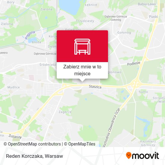 Mapa Reden Korczaka