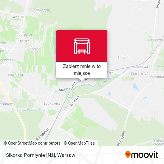 Mapa Sikorka Pomłynie [Nż]