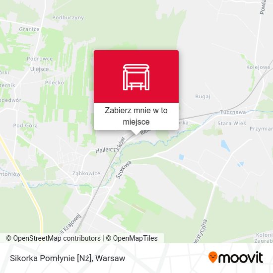 Mapa Sikorka Pomłynie [Nż]