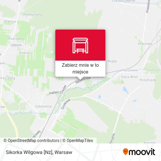 Mapa Sikorka Wilgowa [Nż]