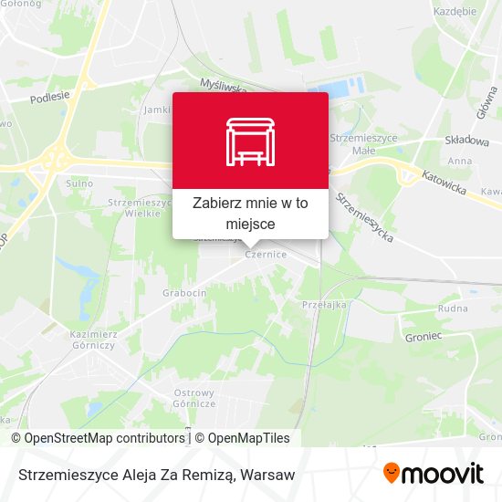 Mapa Strzemieszyce Aleja Za Remizą