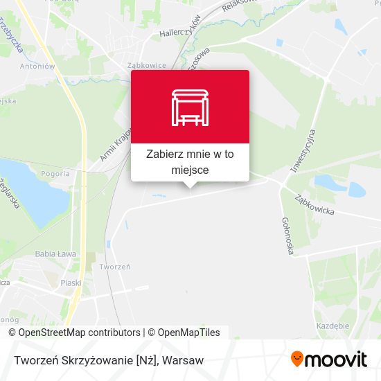 Mapa Tworzeń Skrzyżowanie [Nż]