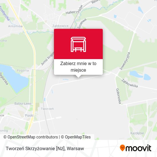 Mapa Tworzeń Skrzyżowanie [Nż]