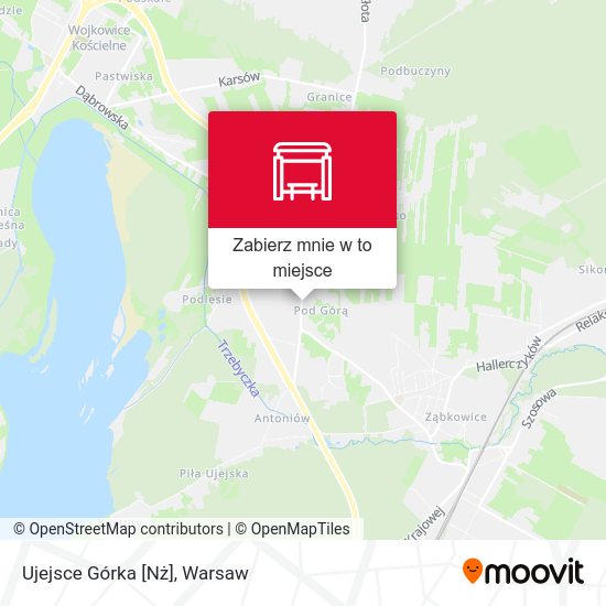 Mapa Ujejsce Górka [Nż]