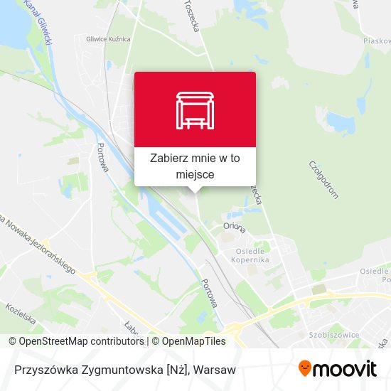 Mapa Przyszówka Zygmuntowska [Nż]