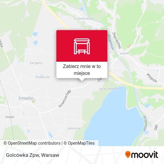 Mapa Golcówka Zpw