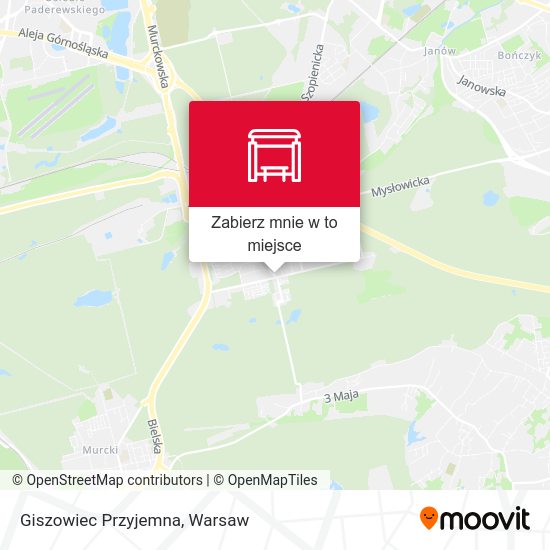 Mapa Giszowiec Przyjemna