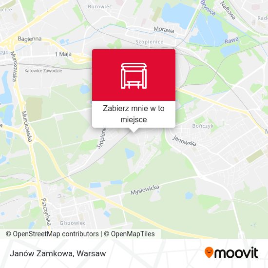 Mapa Janów Zamkowa