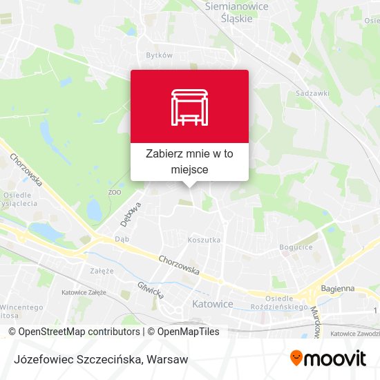 Mapa Józefowiec Szczecińska