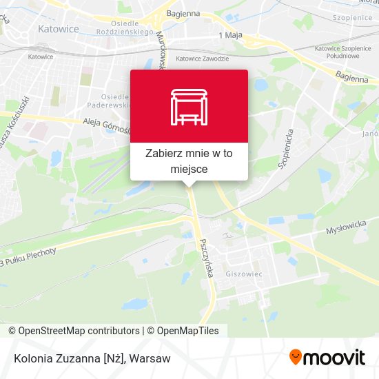 Mapa Kolonia Zuzanna [Nż]