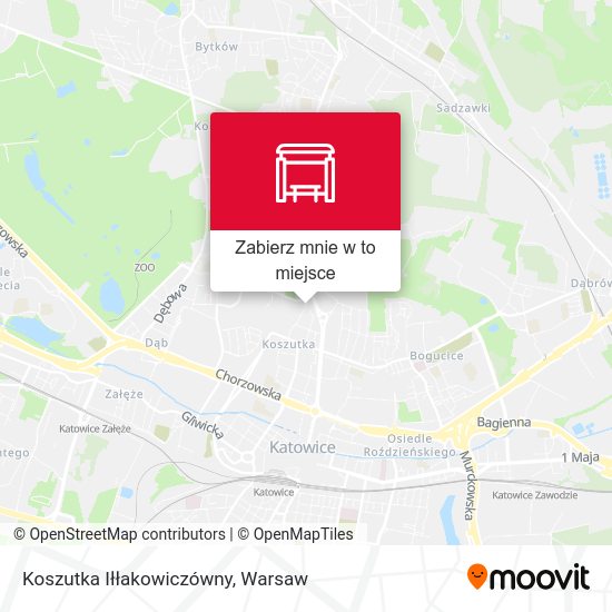 Mapa Koszutka Iłłakowiczówny