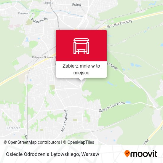 Mapa Osiedle Odrodzenia Łętowskiego