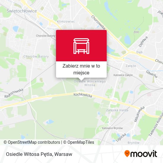 Mapa Osiedle Witosa Pętla