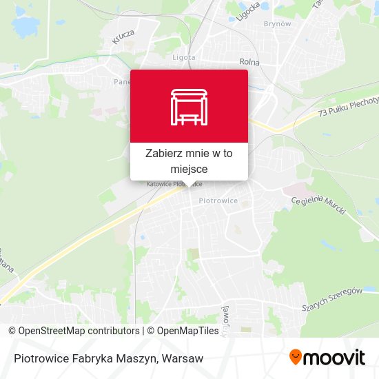 Mapa Piotrowice Fabryka Maszyn