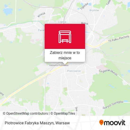 Mapa Piotrowice Fabryka Maszyn