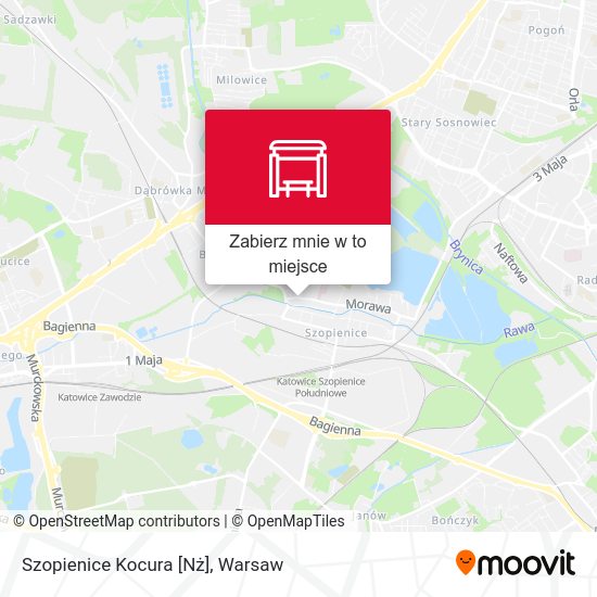 Mapa Szopienice Kocura [Nż]