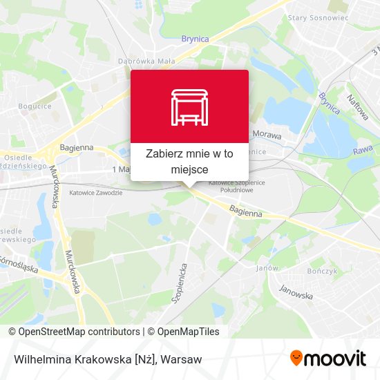 Mapa Wilhelmina Krakowska [Nż]