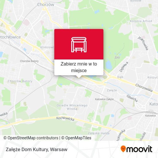 Mapa Załęże Dom Kultury