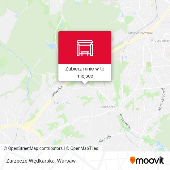 Mapa Zarzecze Wędkarska