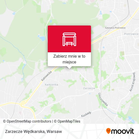 Mapa Zarzecze Wędkarska