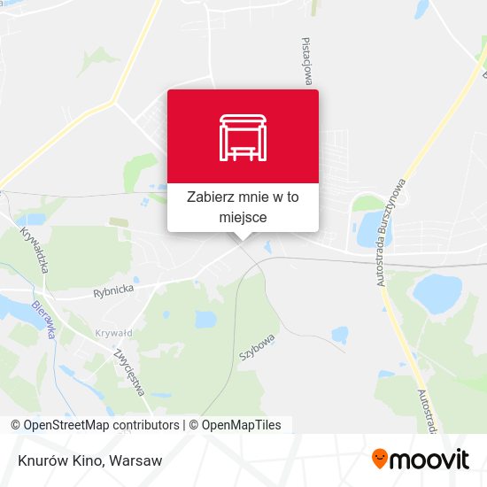 Mapa Knurów Kino