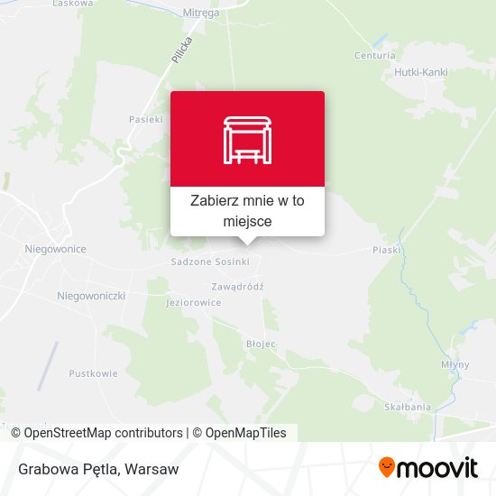 Mapa Grabowa Pętla