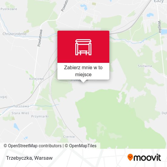 Mapa Trzebyczka