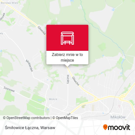 Mapa Śmiłowice Łączna