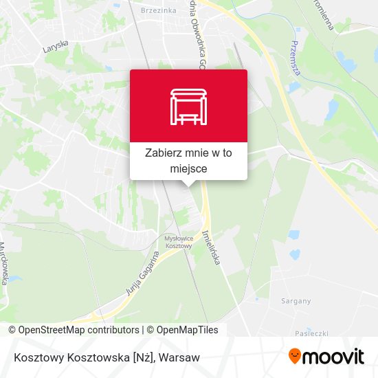 Mapa Kosztowy Kosztowska [Nż]