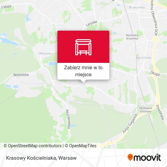 Mapa Krasowy Kościelniaka